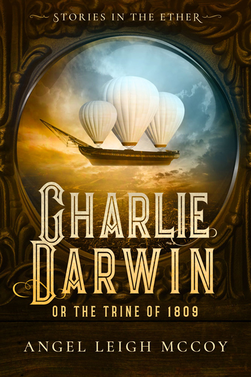 Fantasy Book Cover Design: Charlie Darwin of The Trine of 1809